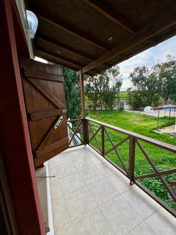 Balkón nebo terasa v ubytování Betul Guest House