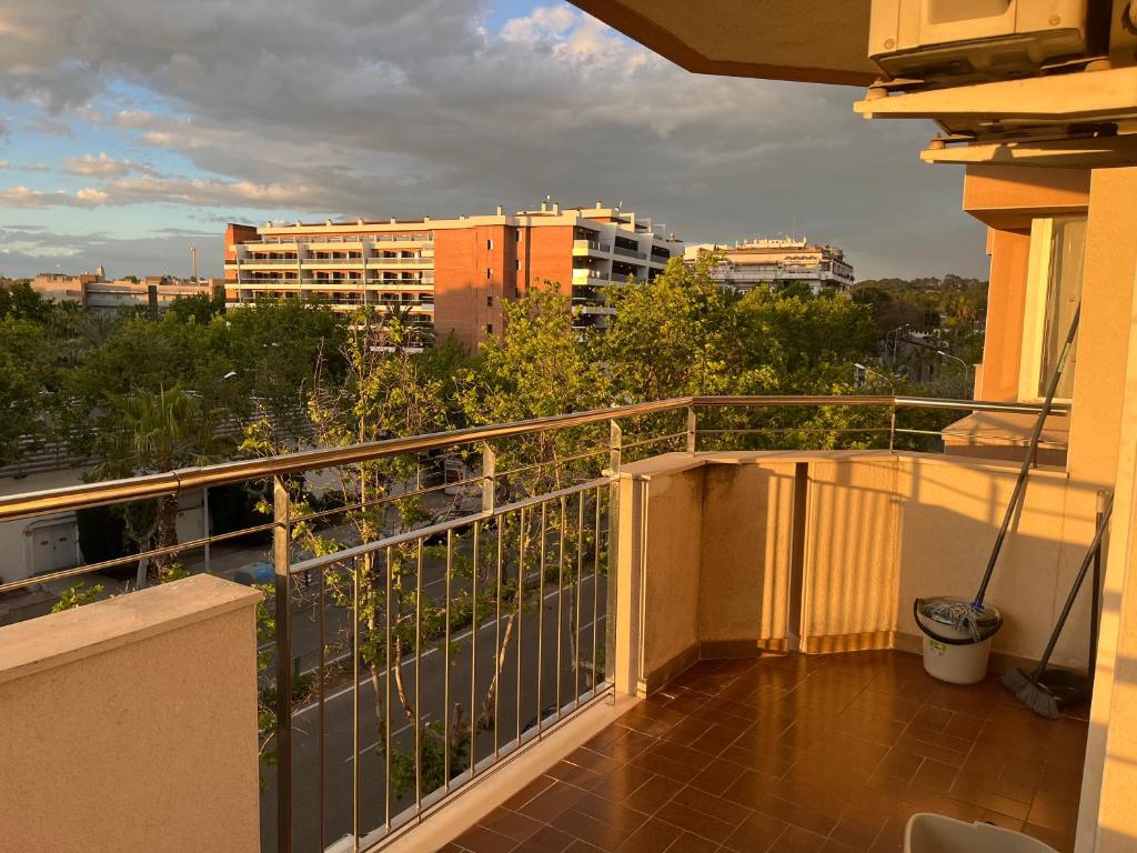 Balkón alebo terasa v ubytovaní Apartamento en Salou
