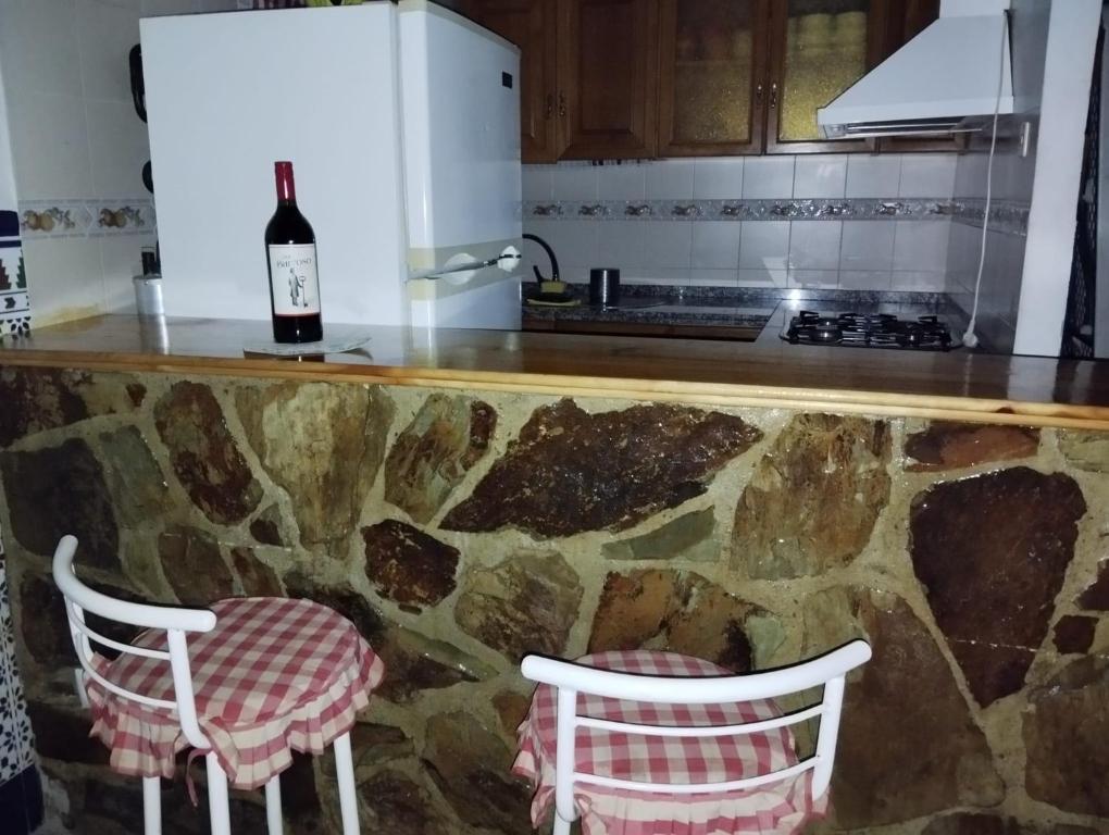 Kuchyňa alebo kuchynka v ubytovaní Casa Rural Santa Clara
