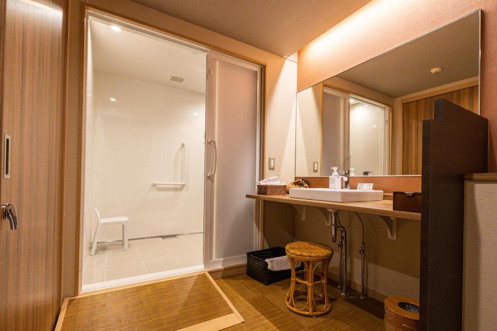 Koupelna v ubytování Atagawa Prince Hotel