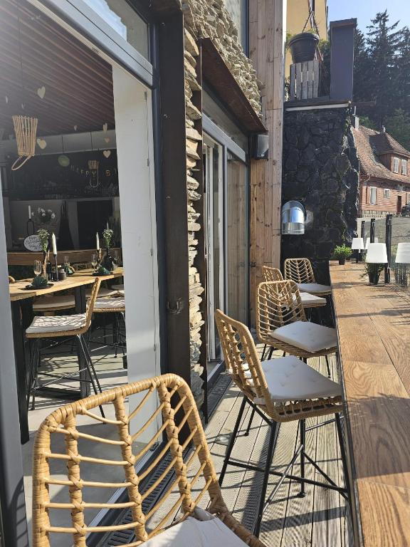 Restaurace v ubytování Safir przy samym WYCIĄGU