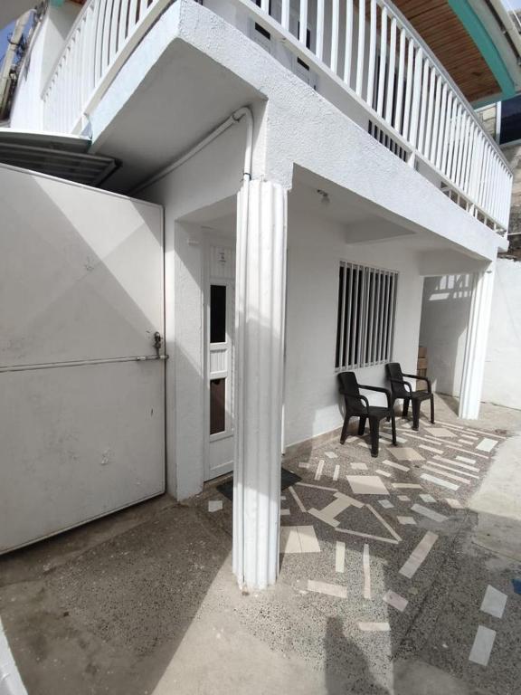 Balkón nebo terasa v ubytování Ohana House