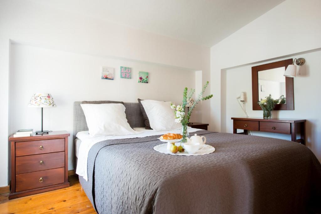 Postel nebo postele na pokoji v ubytování Jasmin & Olives