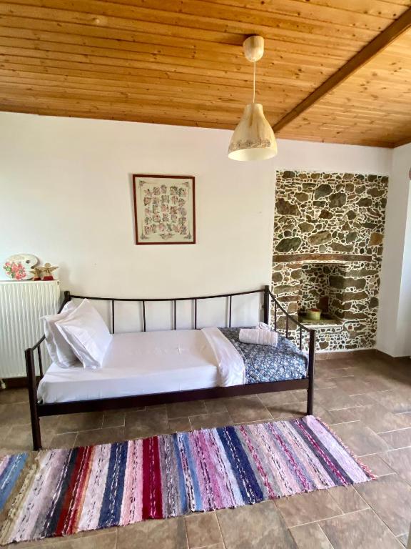 Posezení v ubytování Gattilusi View Cottage