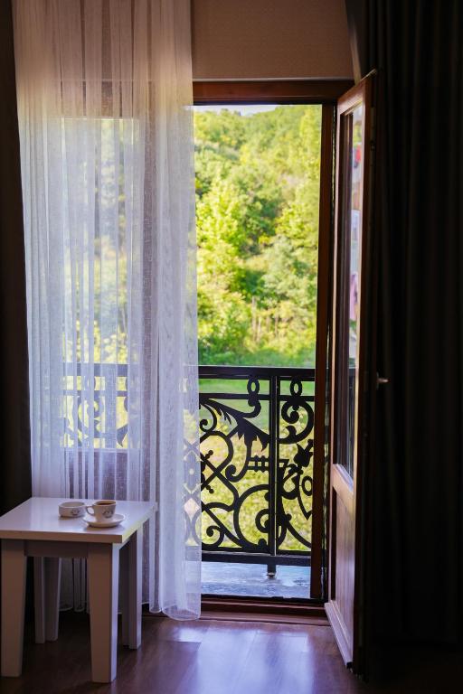 Balkón nebo terasa v ubytování Vital Thermal Hotel & SPA