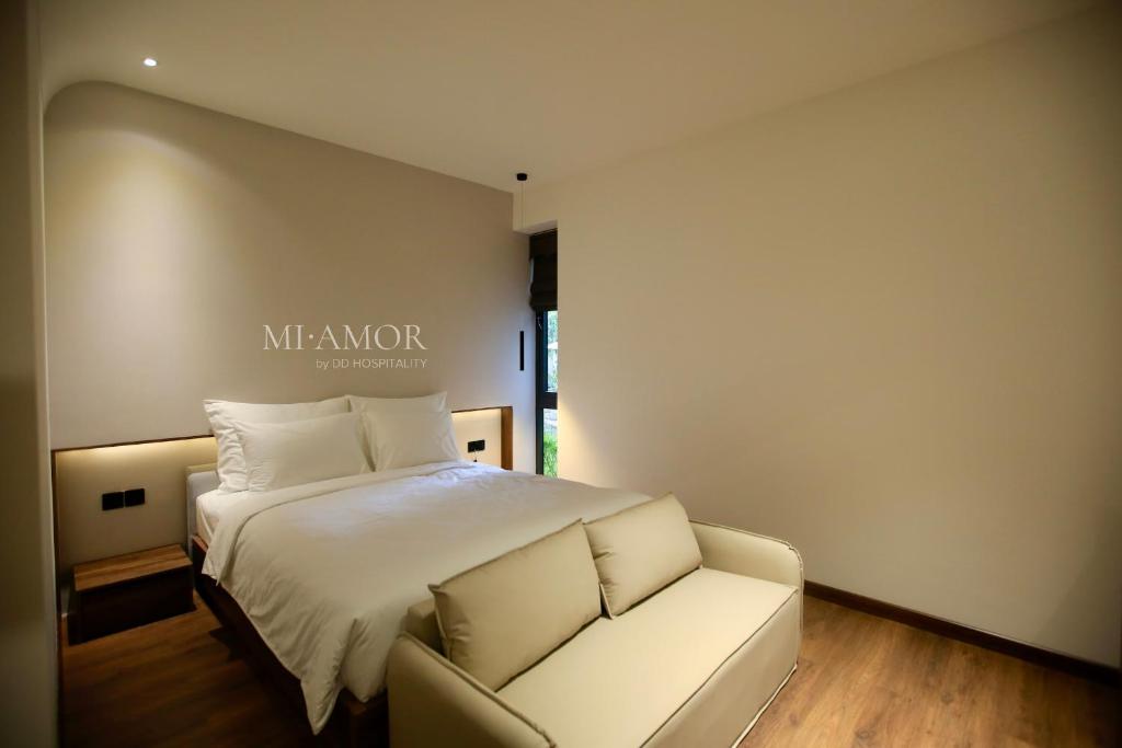 Postel nebo postele na pokoji v ubytování DD Hospitality - Mi Amor Da Lat
