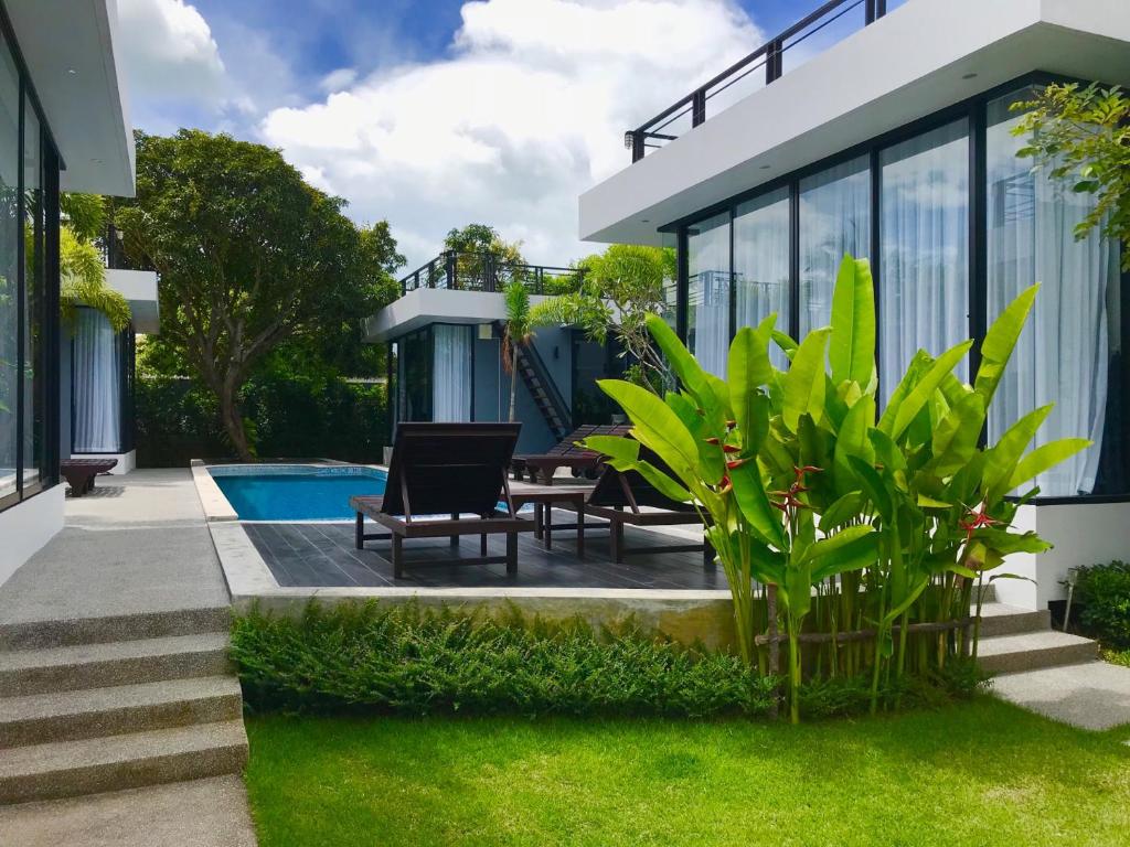 Bazén v ubytování Coco Layma Villa, Lamai Beach nebo v jeho okolí