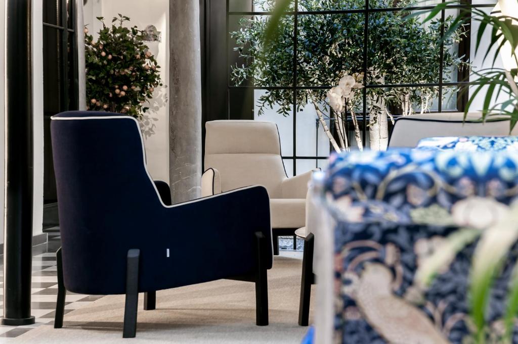 Posezení v ubytování Hotel Casa Palacete Tablas