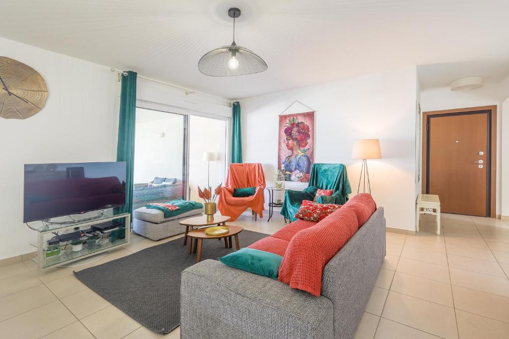 Photo de la galerie de l'établissement X - Capo Rosso - Appt climatisé vue mer, à Algajola