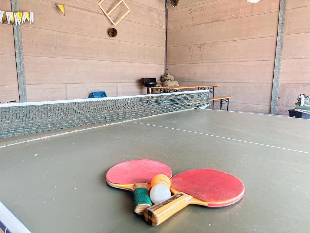 Stolní tenis v ubytování De Eikhoeve - Alveringem nebo okolí