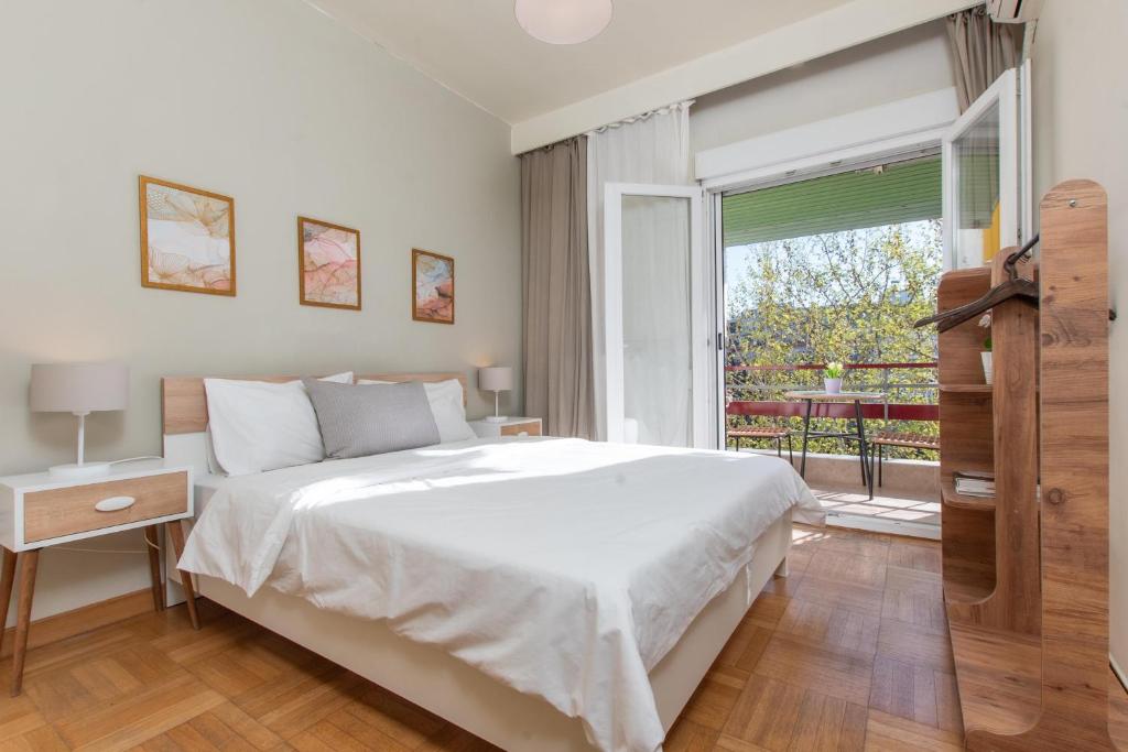 Posteľ alebo postele v izbe v ubytovaní Houseloft Rotunda Getaway