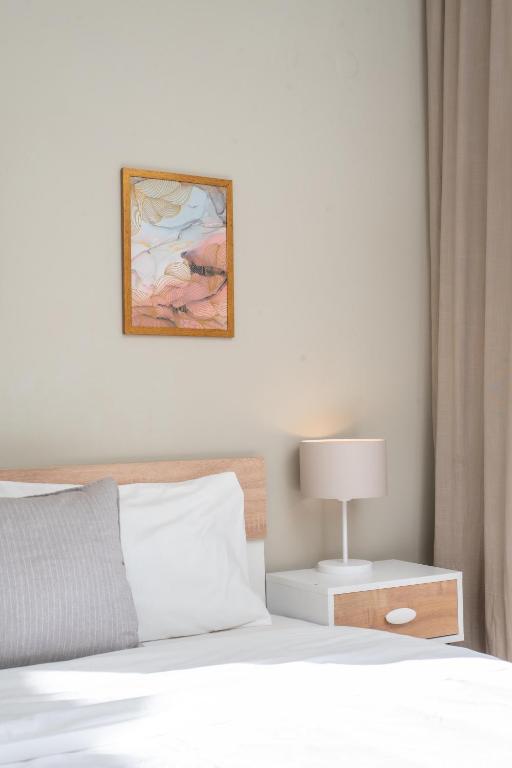 Posteľ alebo postele v izbe v ubytovaní Houseloft Rotunda Getaway