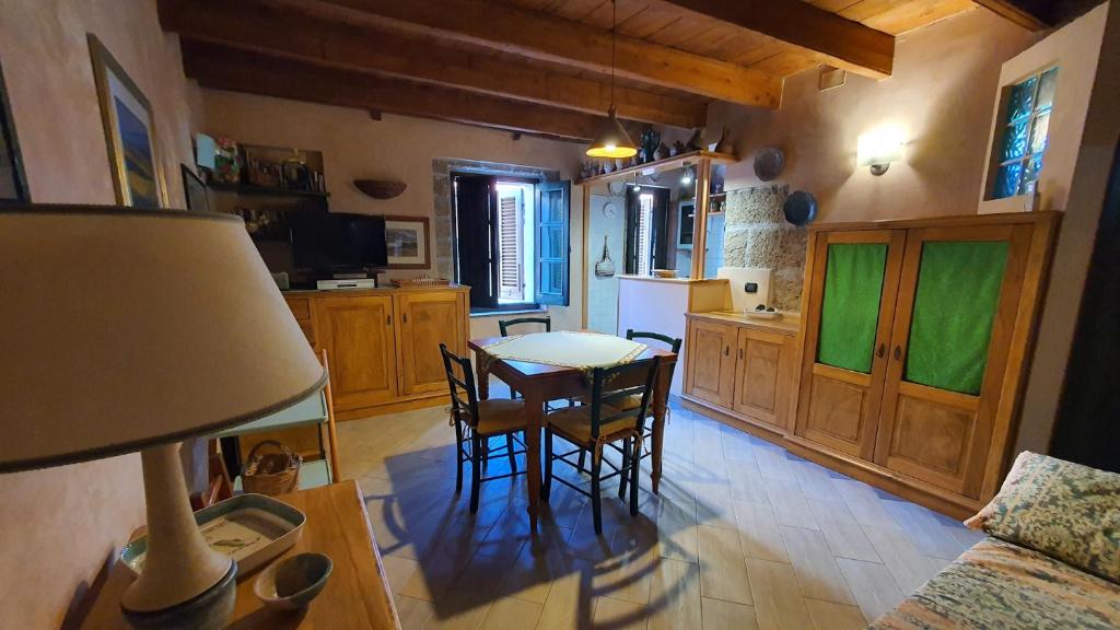 Η κουζίνα ή μικρή κουζίνα στο La Dimora di Paolina