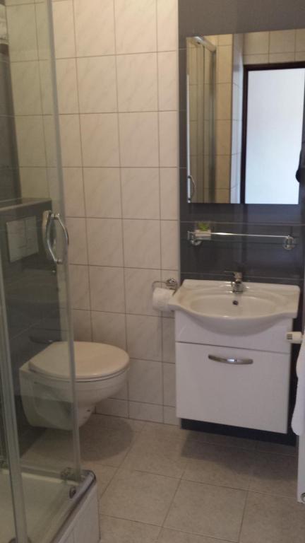 Kúpeľňa v ubytovaní Willa Jasna