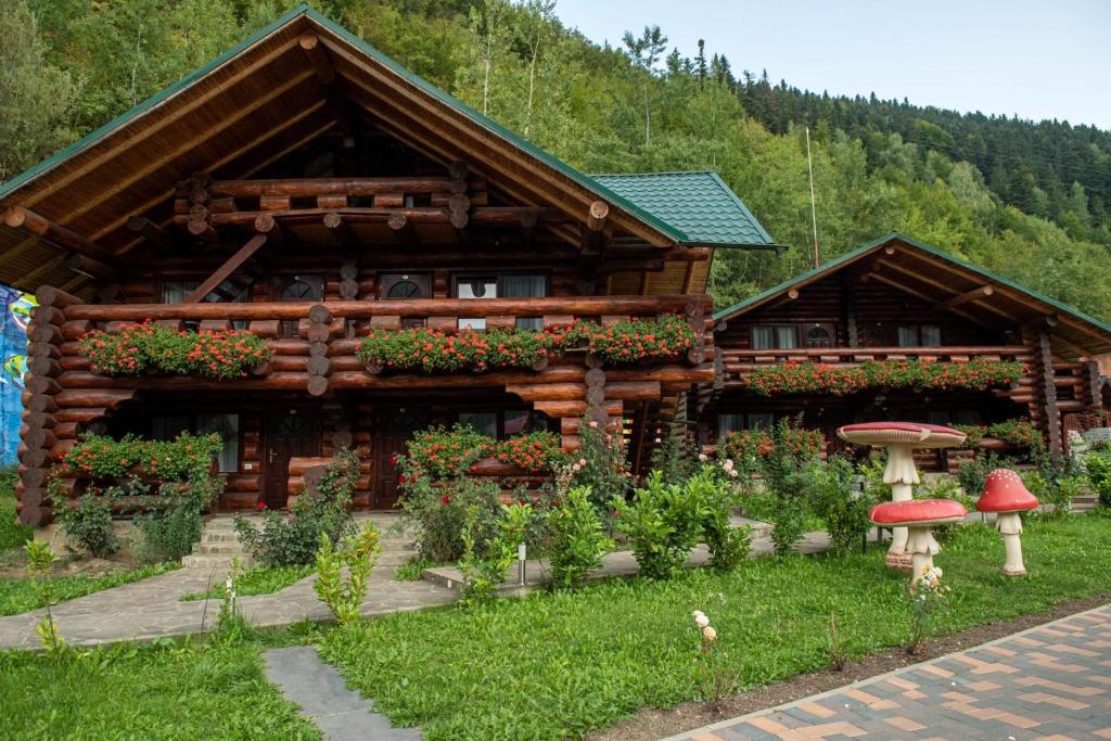 Zahrada ubytování Complex Adora