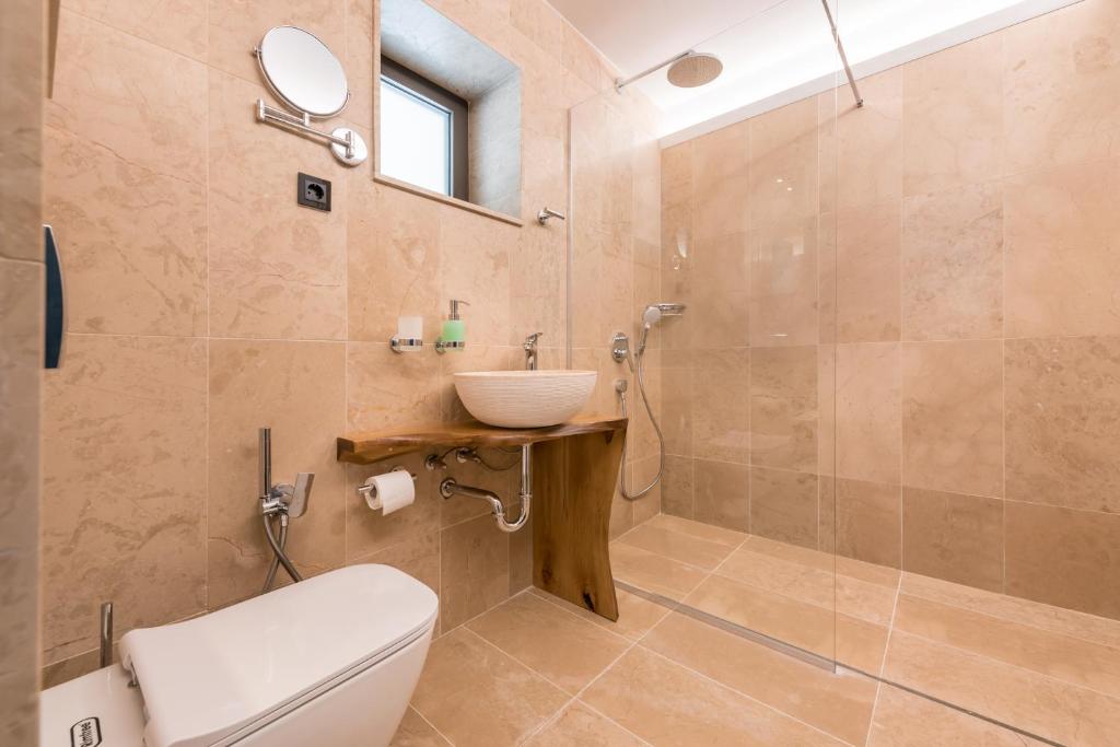 Koupelna v ubytování Balkida Residence - Balchik Villas