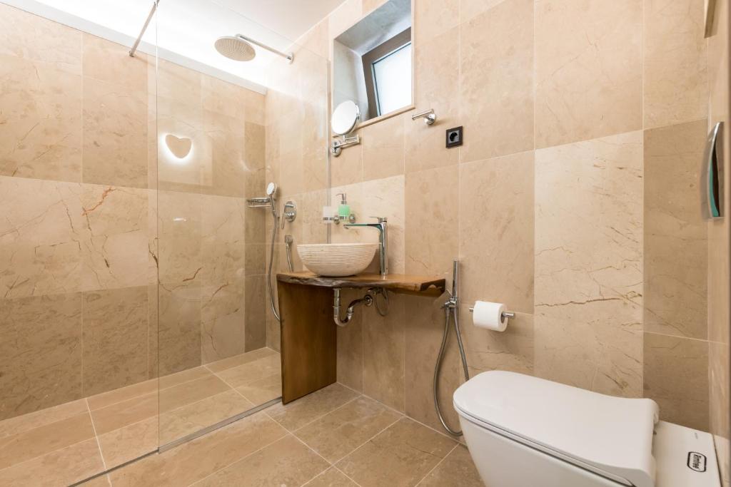 Koupelna v ubytování Balkida Residence - Balchik Villas