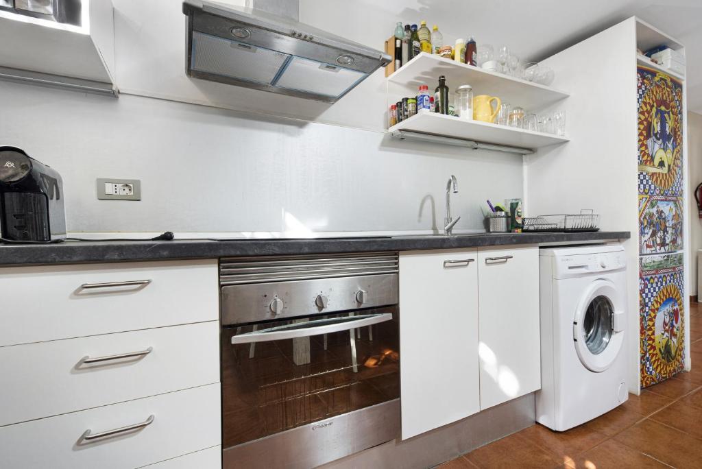 Kuchyň nebo kuchyňský kout v ubytování Loft la Matanza