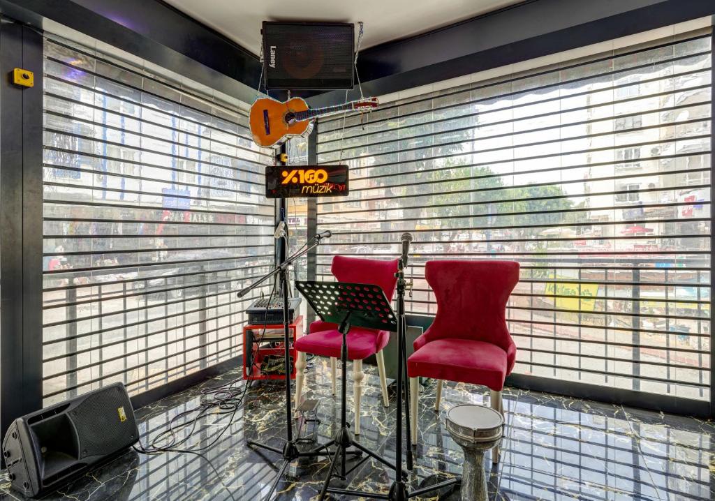 Posezení v ubytování Avlion Boutique Hotel