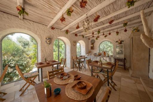 Restaurace v ubytování Puntebianche B&B