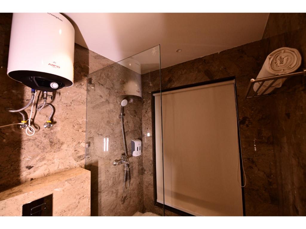 Koupelna v ubytování Belvedere Suites