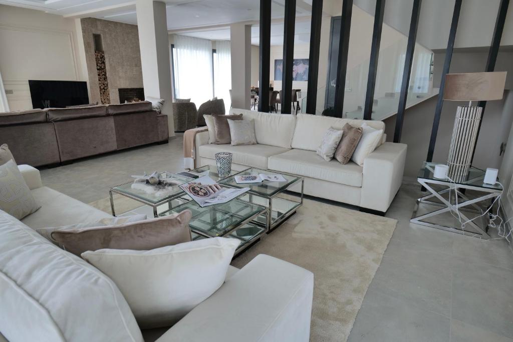 Posezení v ubytování Villa Continental 4bedrooms