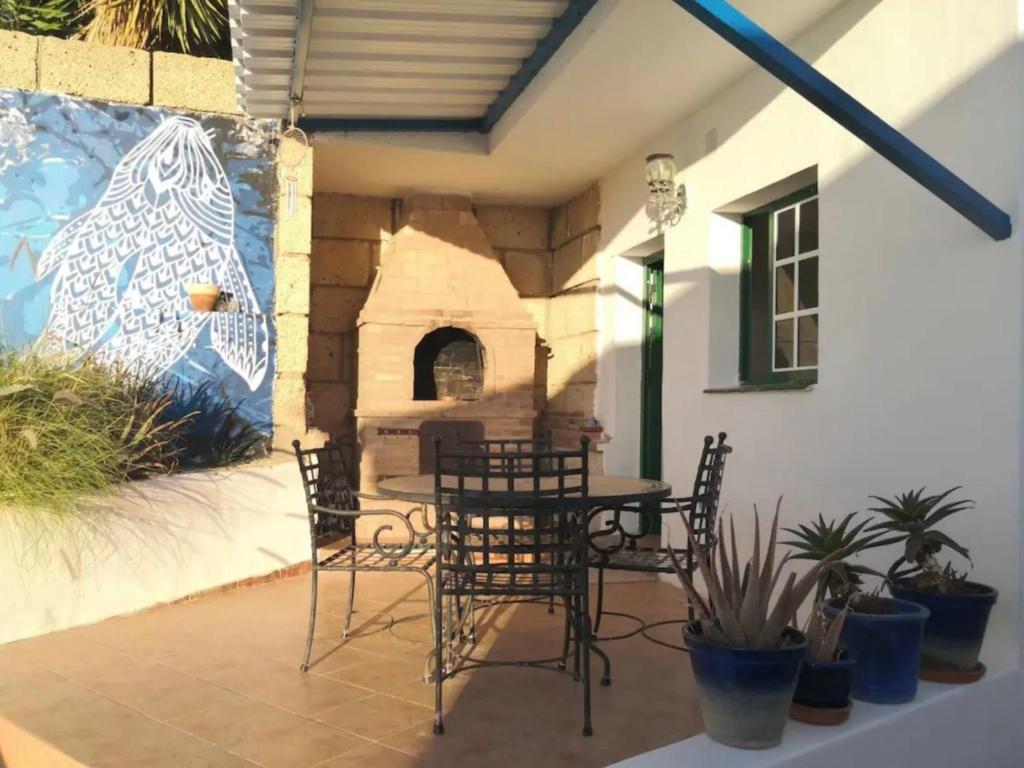 Patio nebo venkovní prostory v ubytování Fathill Finca