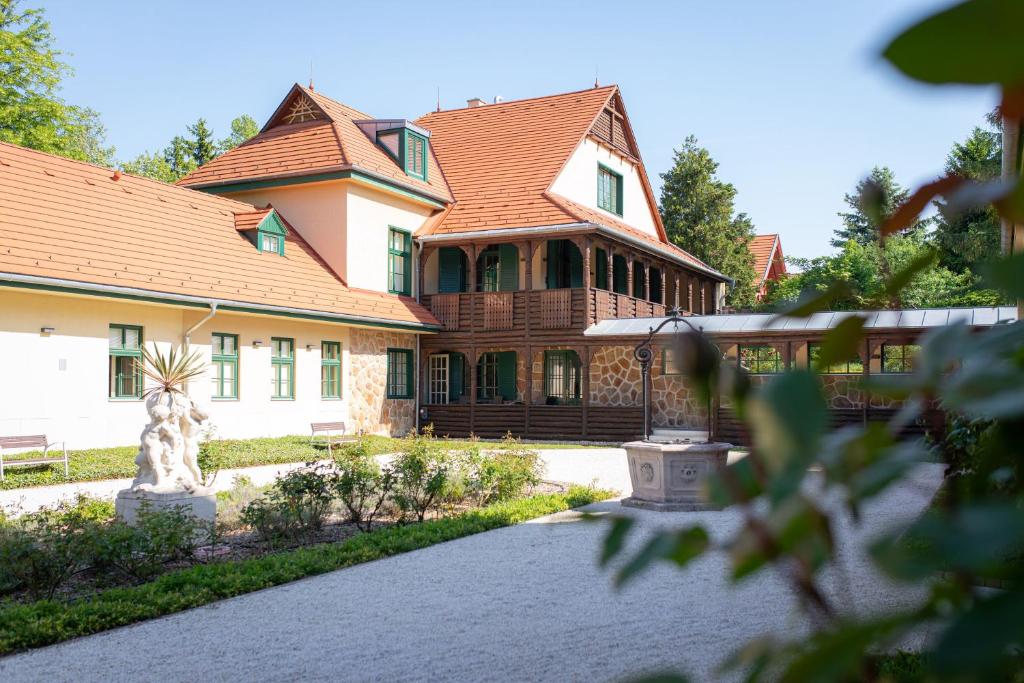 Zahrada ubytování Klebelsberg Kastély Budapest
