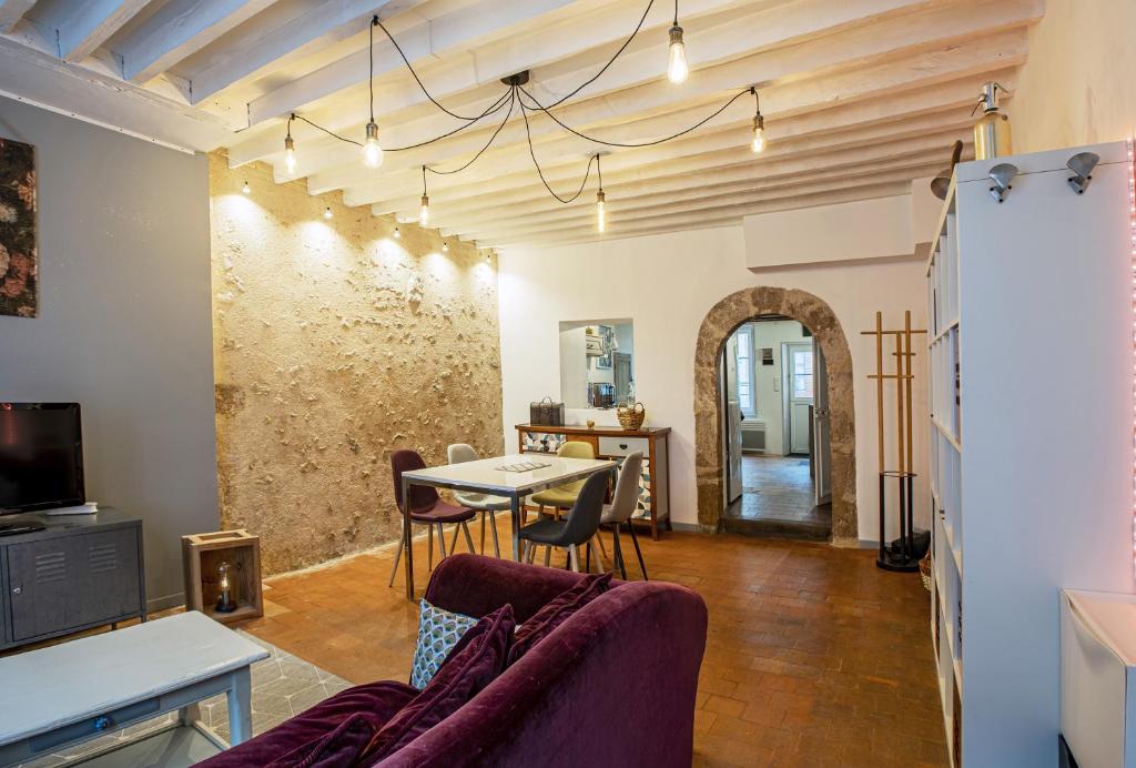 Posedenie v ubytovaní L'Octroi, maison au cœur de St Dyé sur Loire