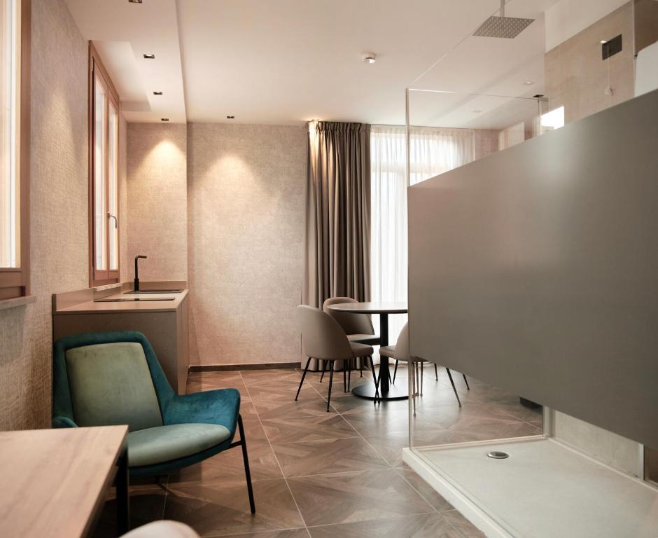 Posezení v ubytování Parc Hotel San Pietro