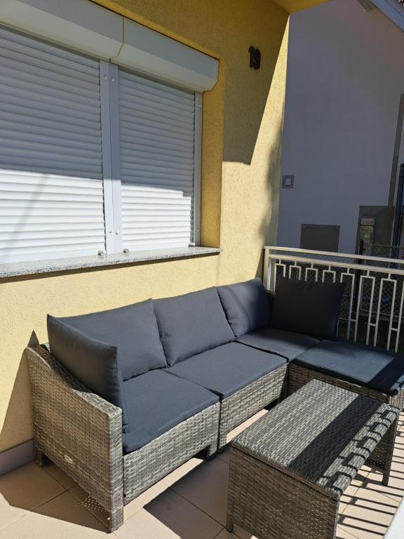 Posezení v ubytování Pintér Apartman