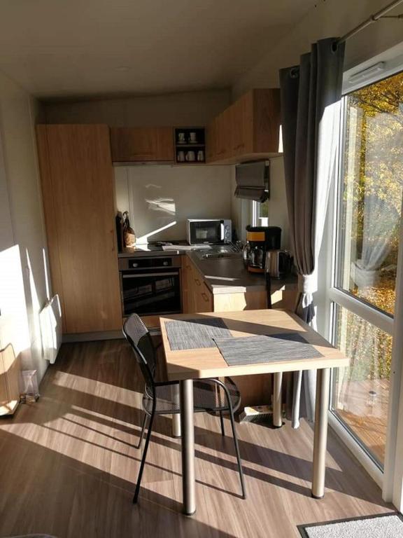 Kuchyň nebo kuchyňský kout v ubytování Tiny House Wemding