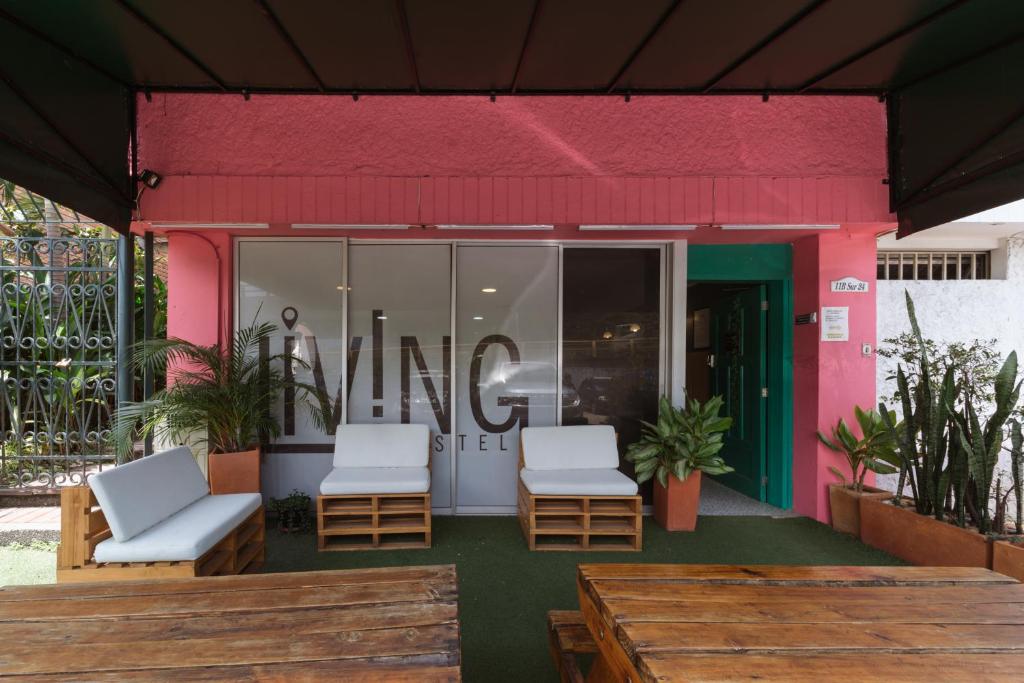 Posezení v ubytování Living Hotel