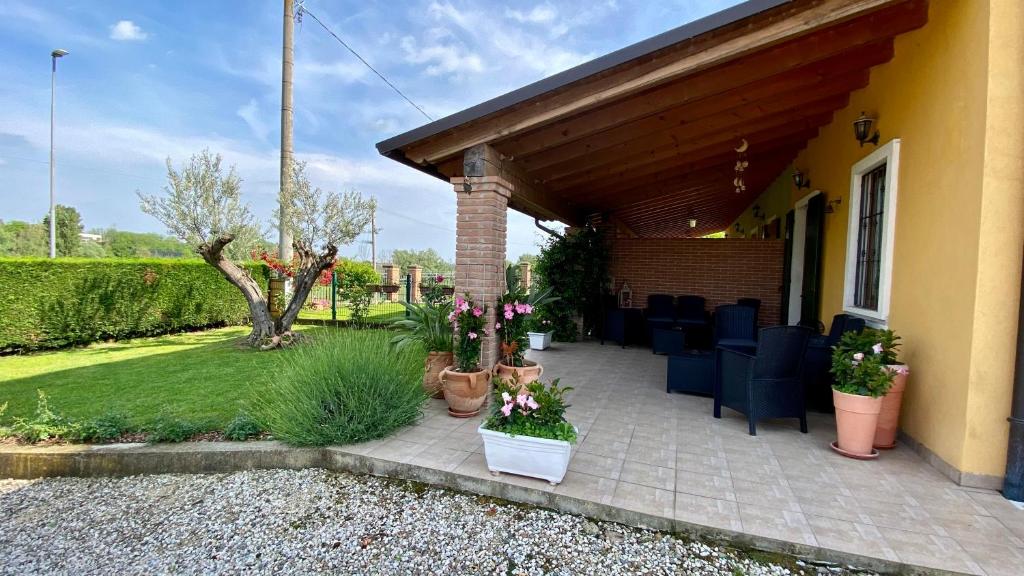 Zahrada ubytování B&B Civico 61
