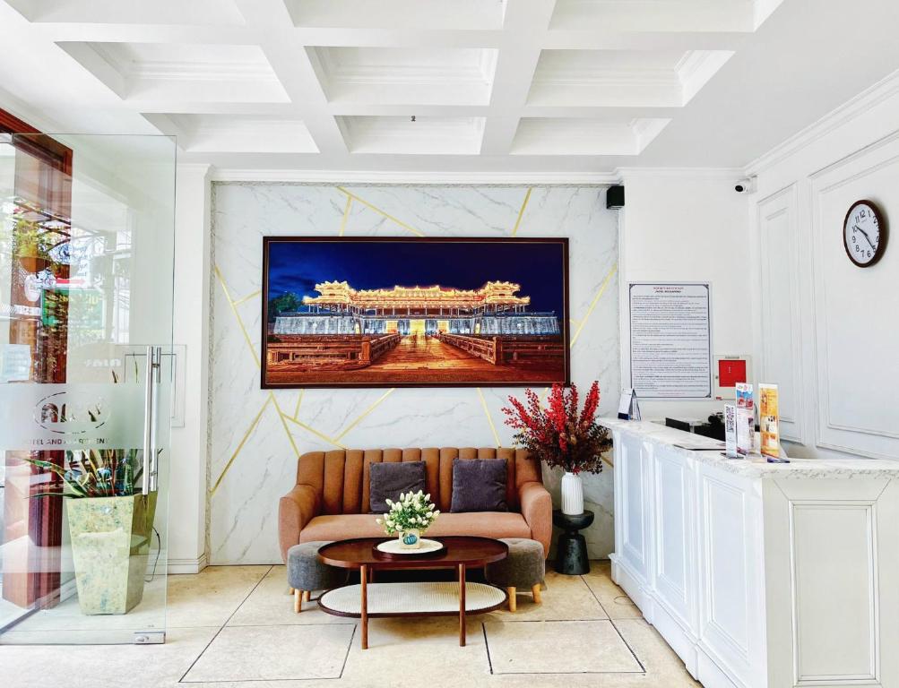 Nhà bếp/bếp nhỏ tại Amy Hotel & Apart' Hue