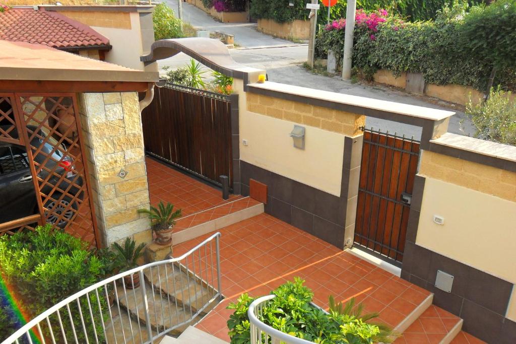 Balkón nebo terasa v ubytování B&B Il Mandorlo