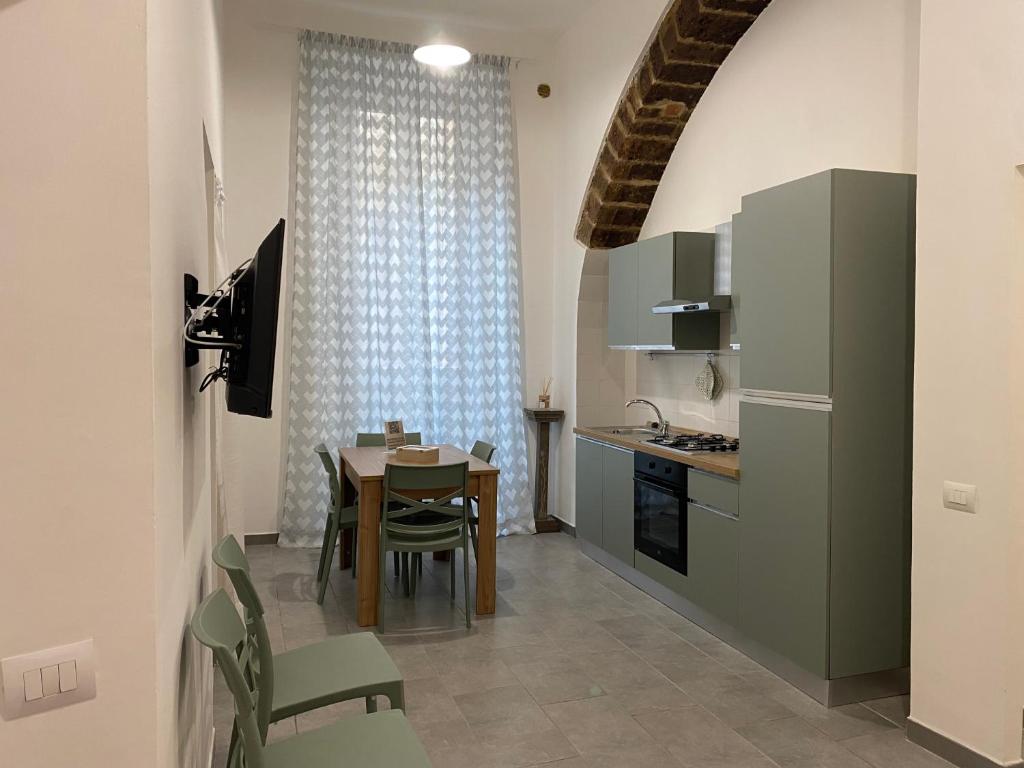 Kuchyň nebo kuchyňský kout v ubytování Casa Gemm