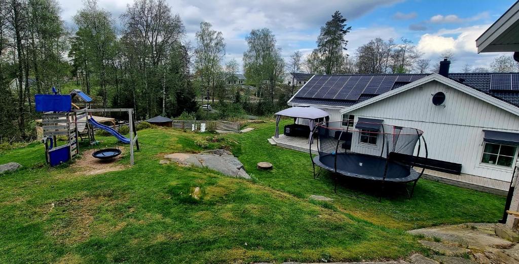 Zahrada ubytování Family friendly Villa with sauna in the nature