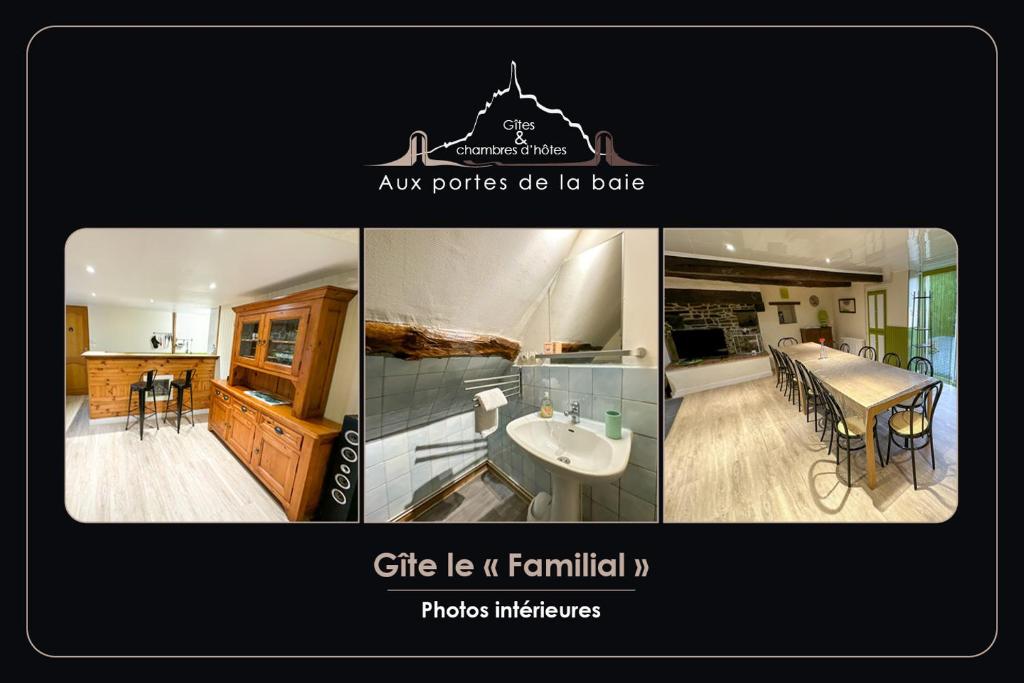 Aux portes de la baie - Vessey - Casa De Tres Dormitorios