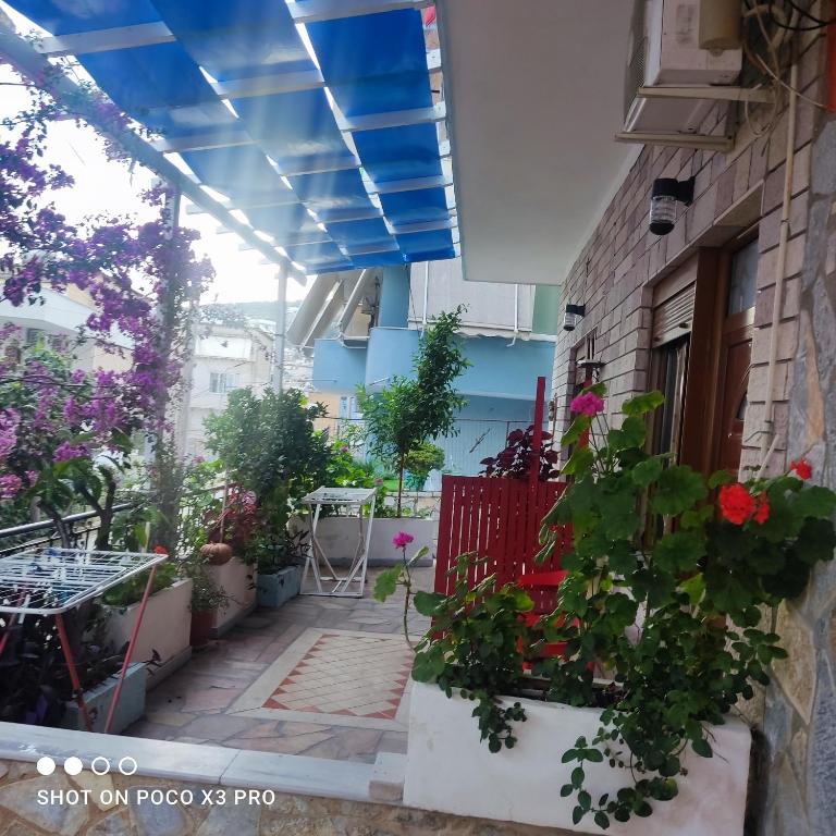 Uma varanda ou terraço em Apartment Rina
