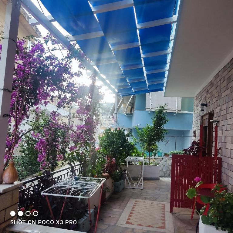 Uma varanda ou terraço em Apartment Rina