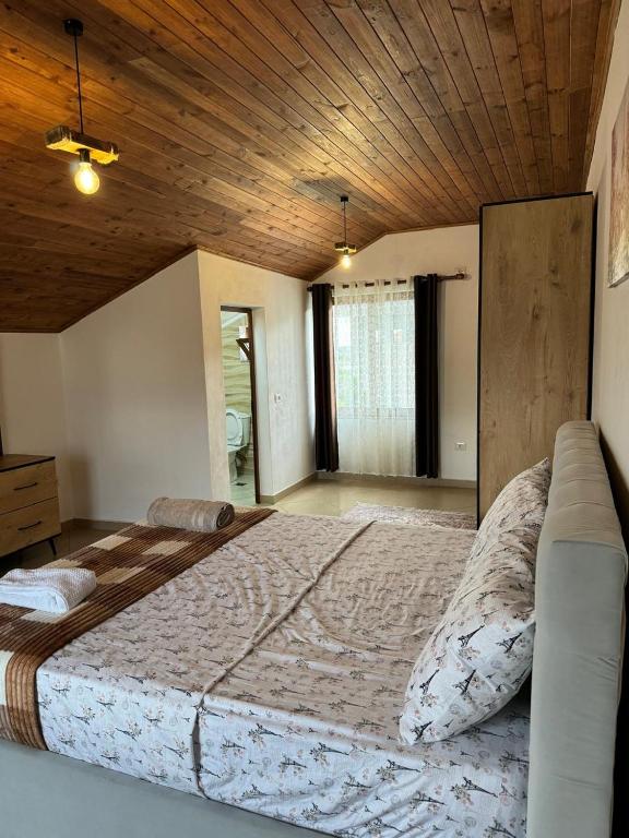 Letto o letti in una camera di Villa Zefi Rrenc