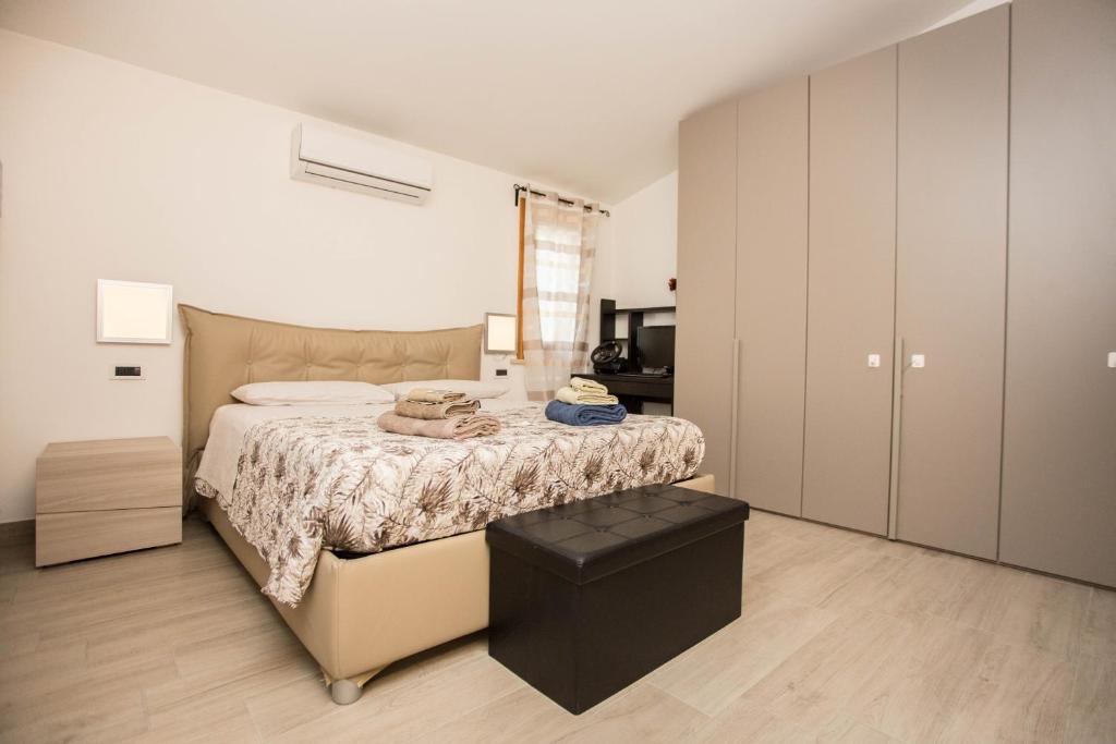 Postel nebo postele na pokoji v ubytování Casa di Marco e Kaila