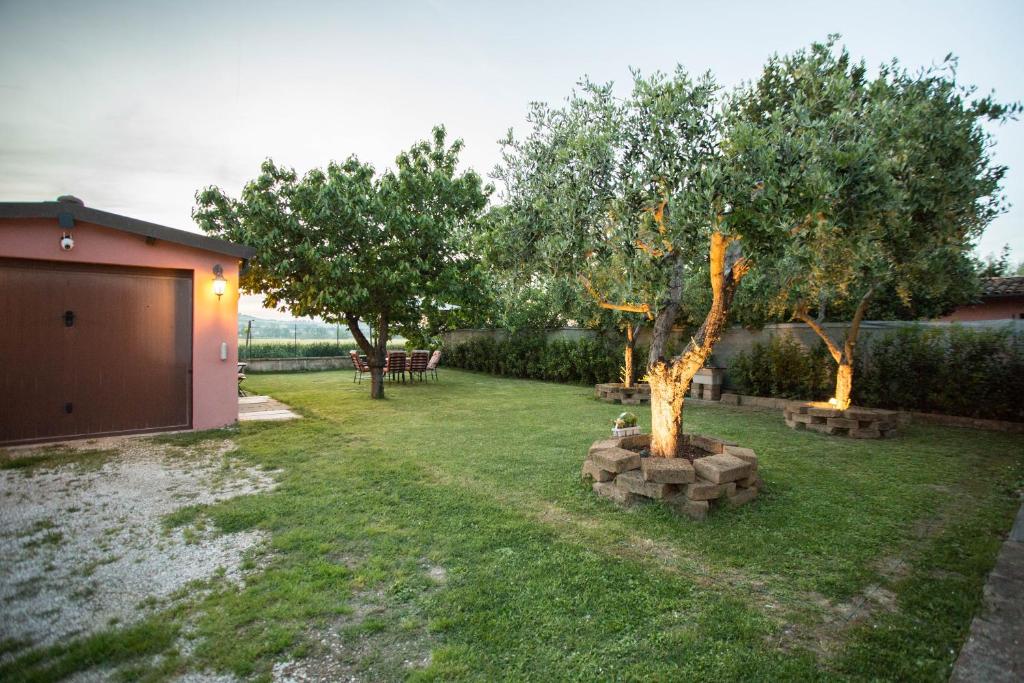 Zahrada ubytování Casa di Marco e Kaila