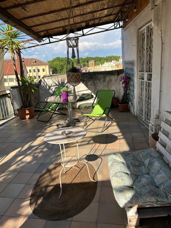 Trastevere on the terrace