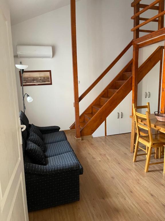 Posezení v ubytování Rustic Villa
