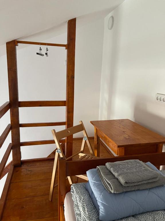 Postel nebo postele na pokoji v ubytování Rustic Villa