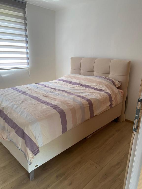 Postel nebo postele na pokoji v ubytování Tiny house Neny Fruška gora