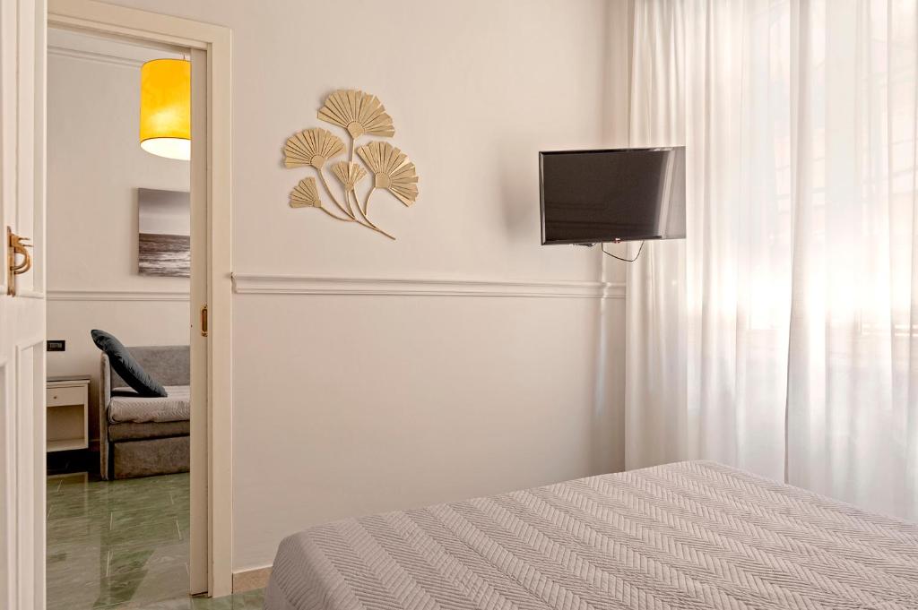 Voodi või voodid majutusasutuse The Port Residence toas