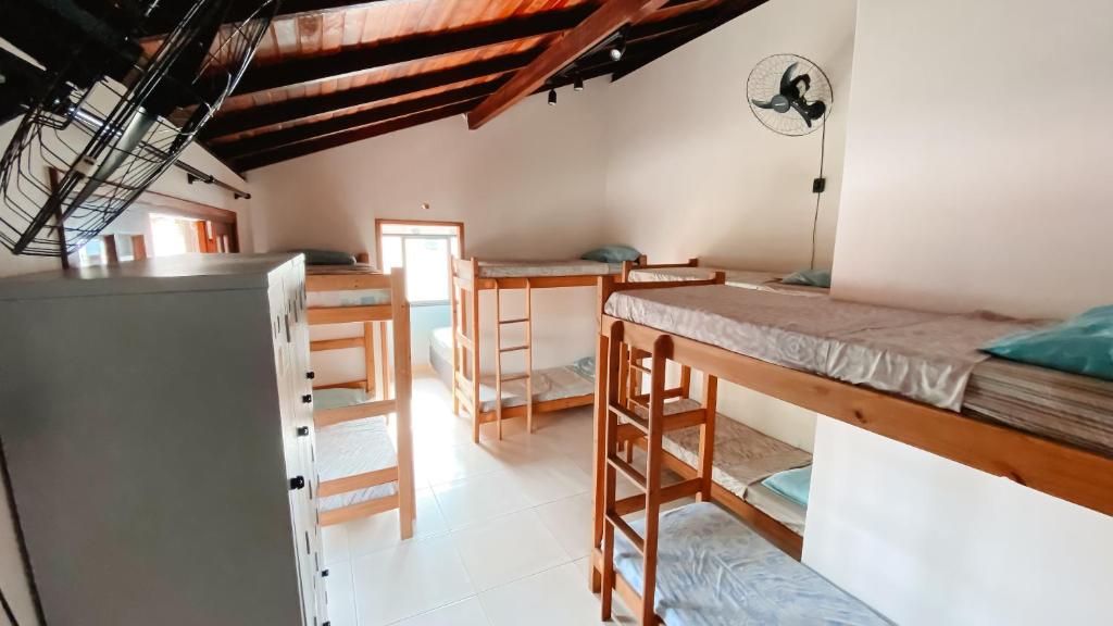Kuchyň nebo kuchyňský kout v ubytování Sagui Hostel
